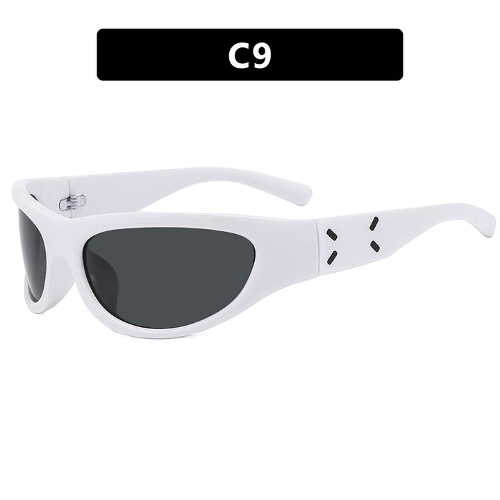 Damen Sportsonnenbrille mit ergonomischem Design und polarisierten Gläsern Karnz