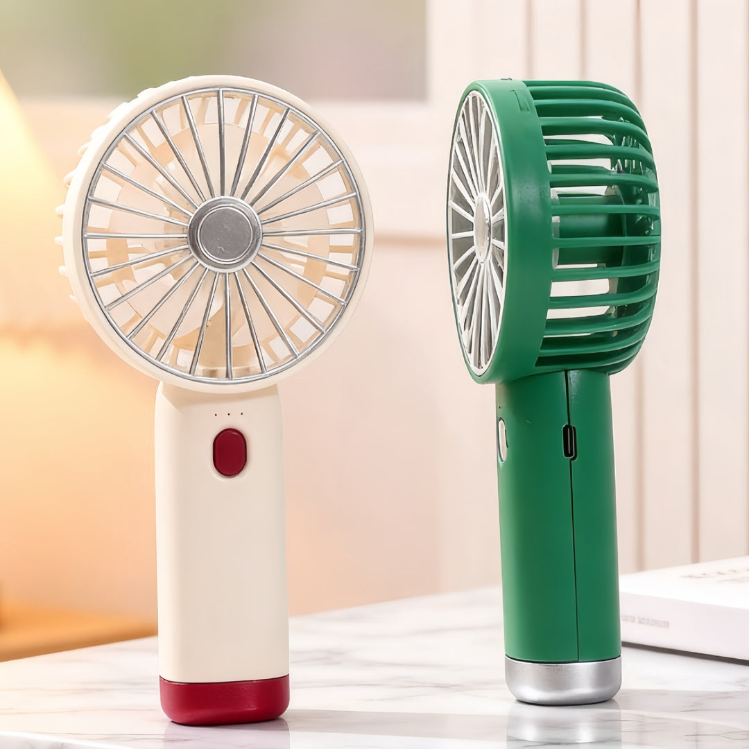 Damen Tragbarer Handventilator mit flexiblem Neigungsmechanismus Karnz