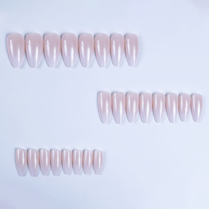 Elegante Ombre Kunstnägel Karnz
