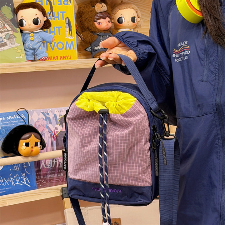 Kompakte stilvolle Kordelzug-Rucksack Karnz