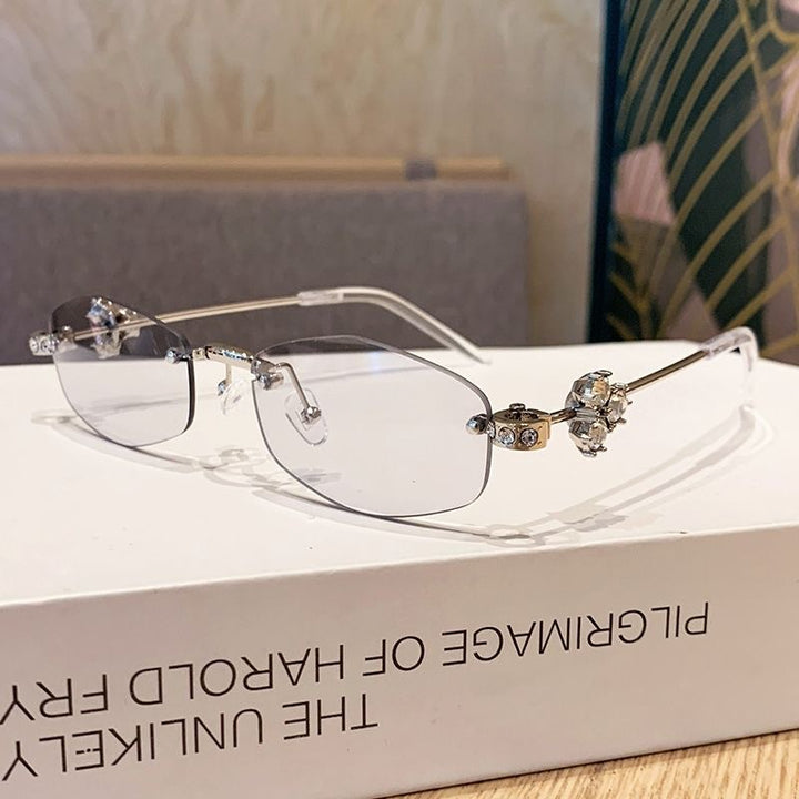 Modische Sonnenbrille mit Luxuriösen Goldenen Akzenten Karnz