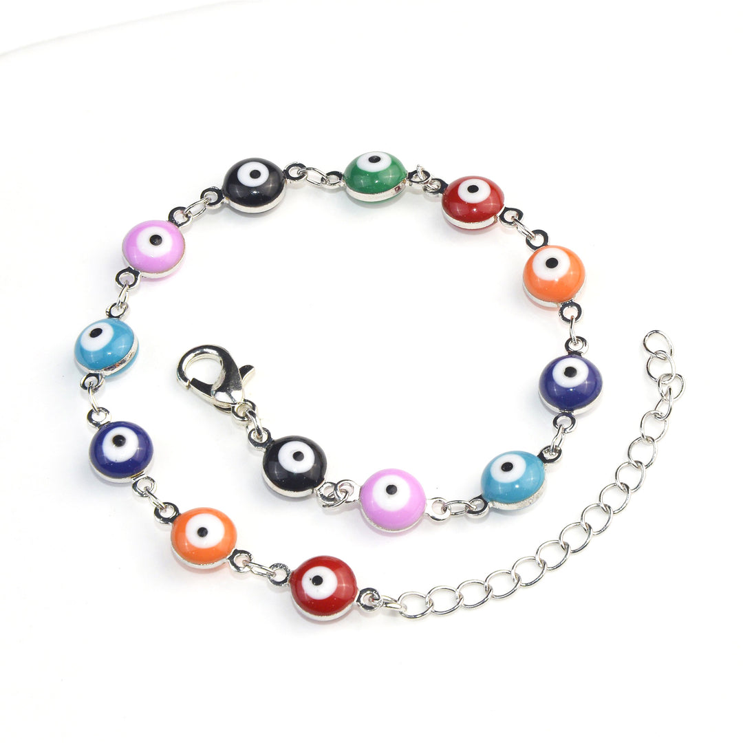 Bunte Augen Charm Brille Kette Karnz