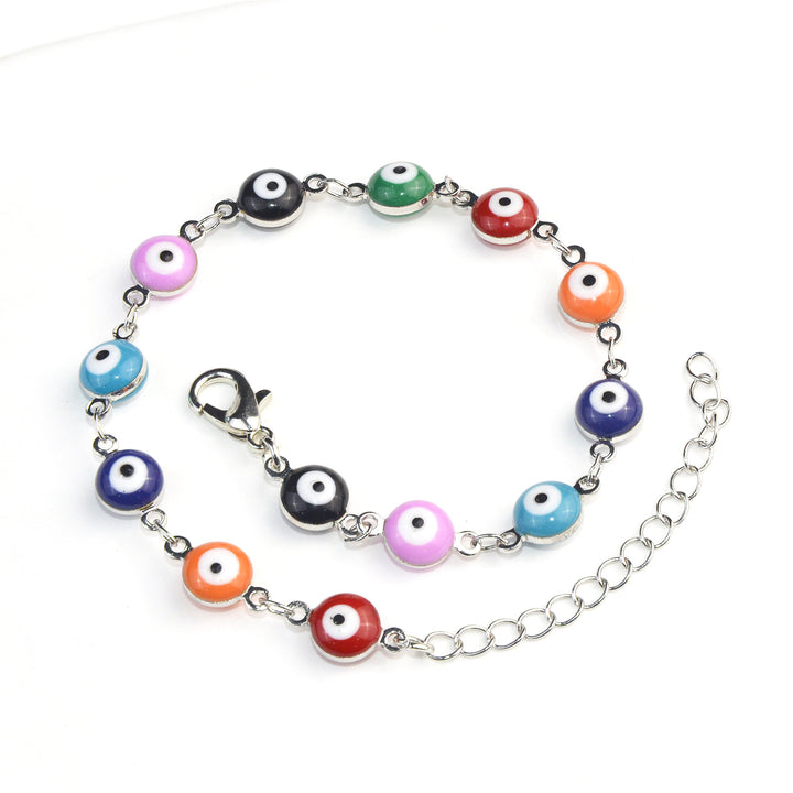 Bunte Augen Charm Brille Kette Karnz