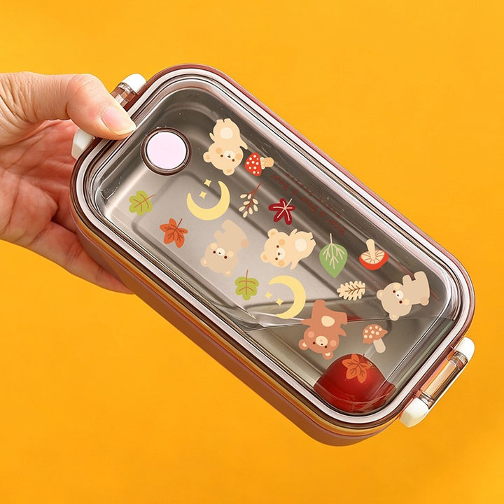 Dinosaur-Themen Mehrfach-Fächer Lunchbox