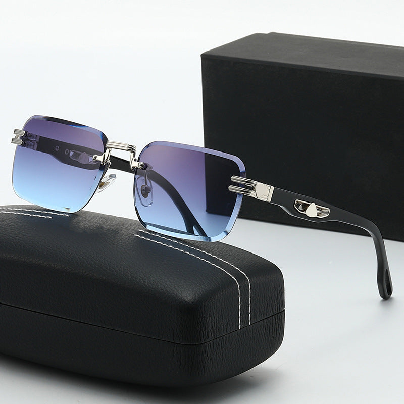 Damen stilvolle quadratische Korrektionsbrille Karnz