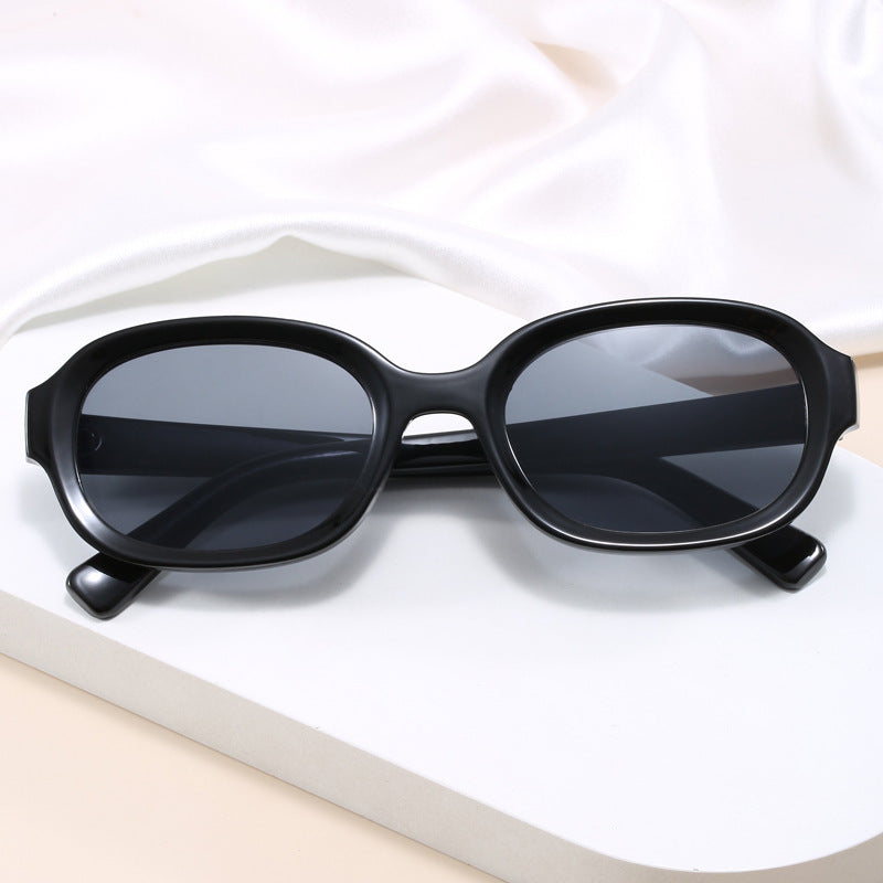 Damen modische Geometrische Sonnenbrille mit UV-Schutz Karnz