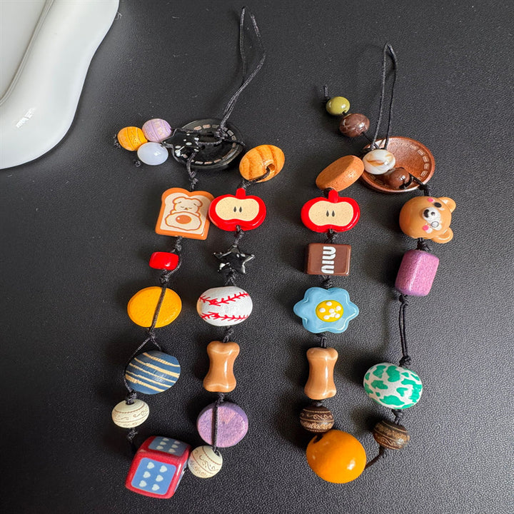 Verspielt Themed Perlen Lanyard Karnz
