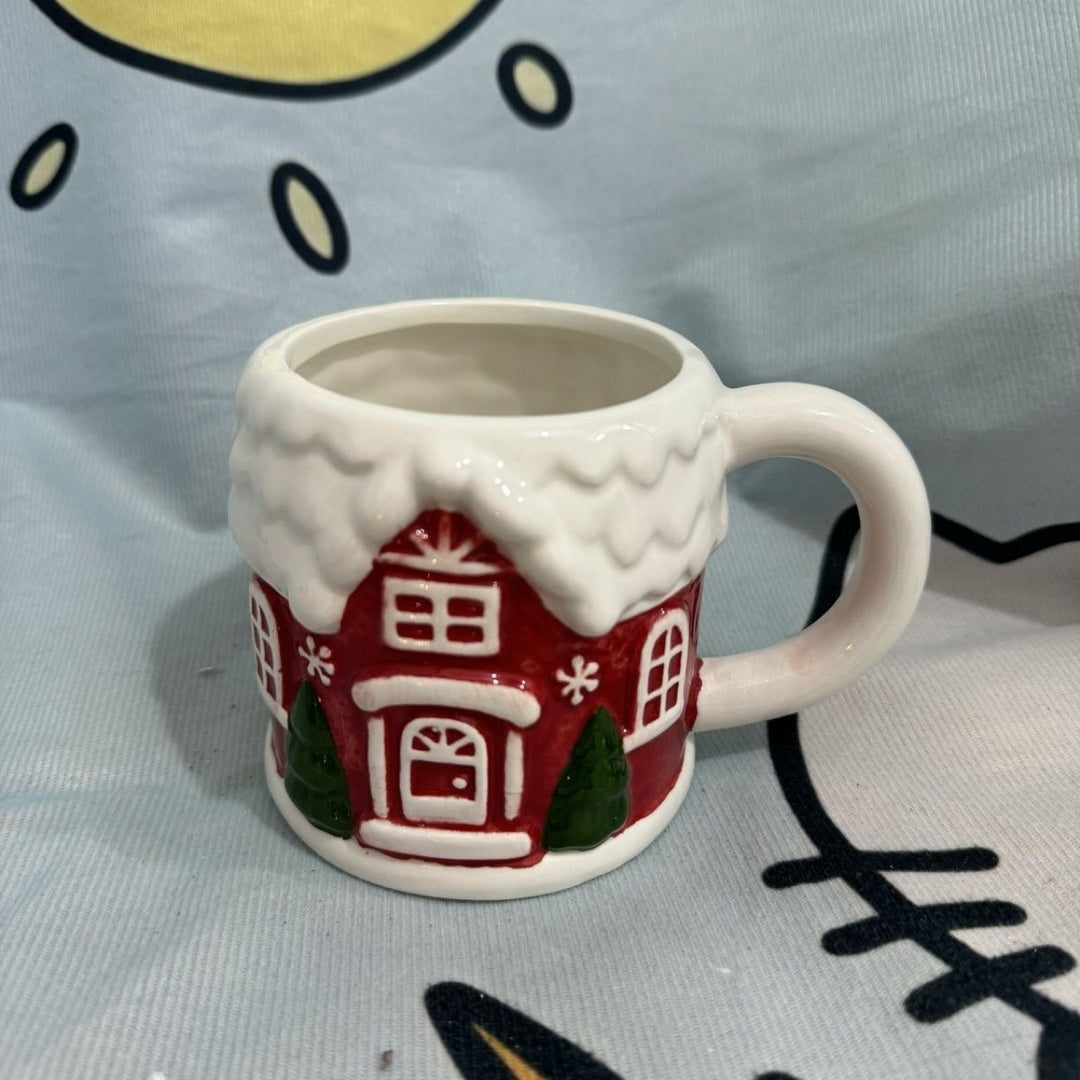 Verspielte Kaffeetasse mit Lebkuchenmann Karnz