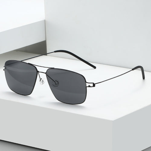 Damen moderne geometrische Sonnenbrille Karnz