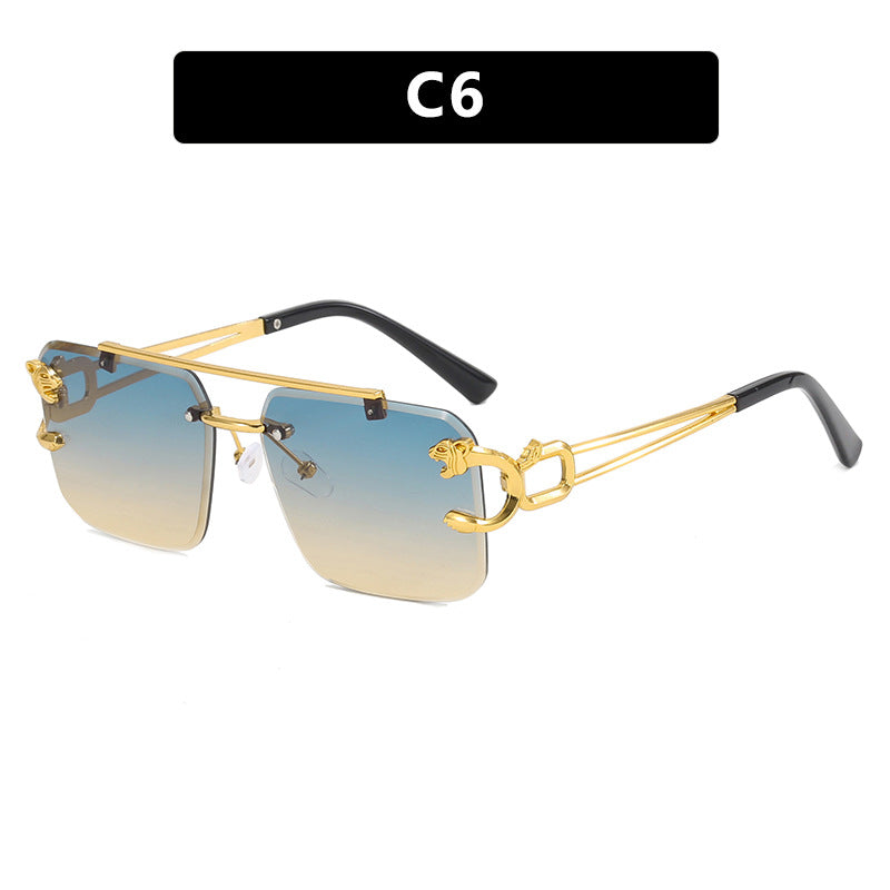 Damen Luxus-Sonnenbrille mit elegantem Metalldetail Karnz