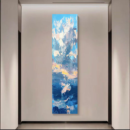Abstract Oceanic Canvas Wandkunst