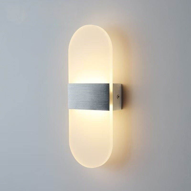 Moderne LED Wandleuchtenfassung