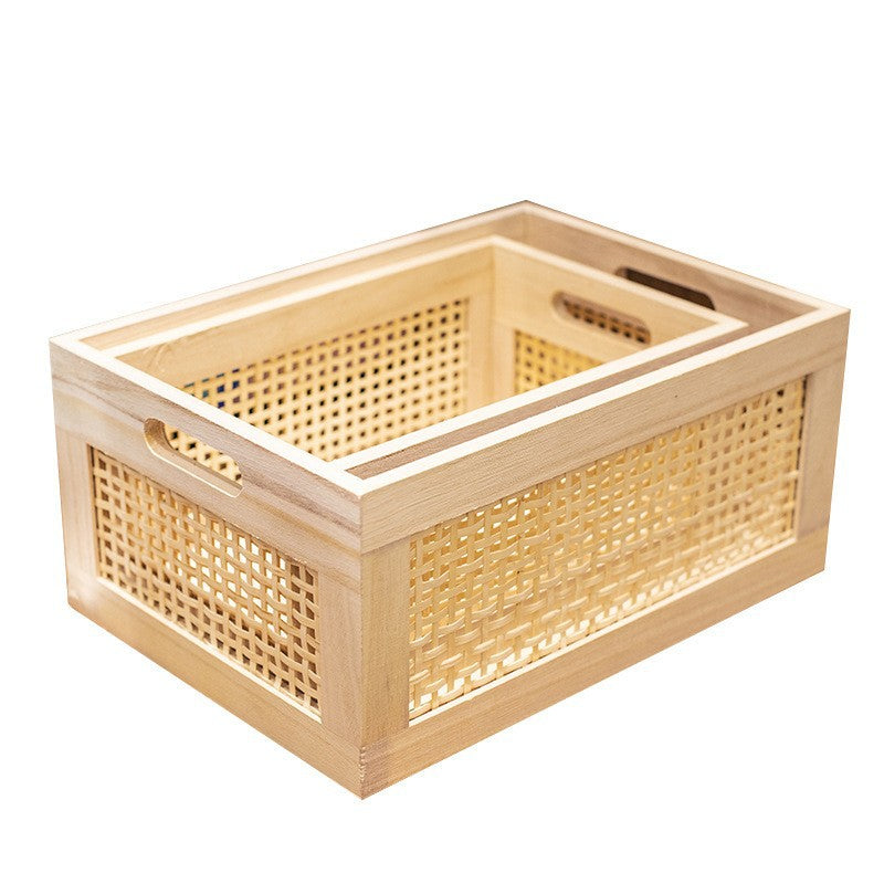 Artisan handgewebte Lagerkiste Karnz
