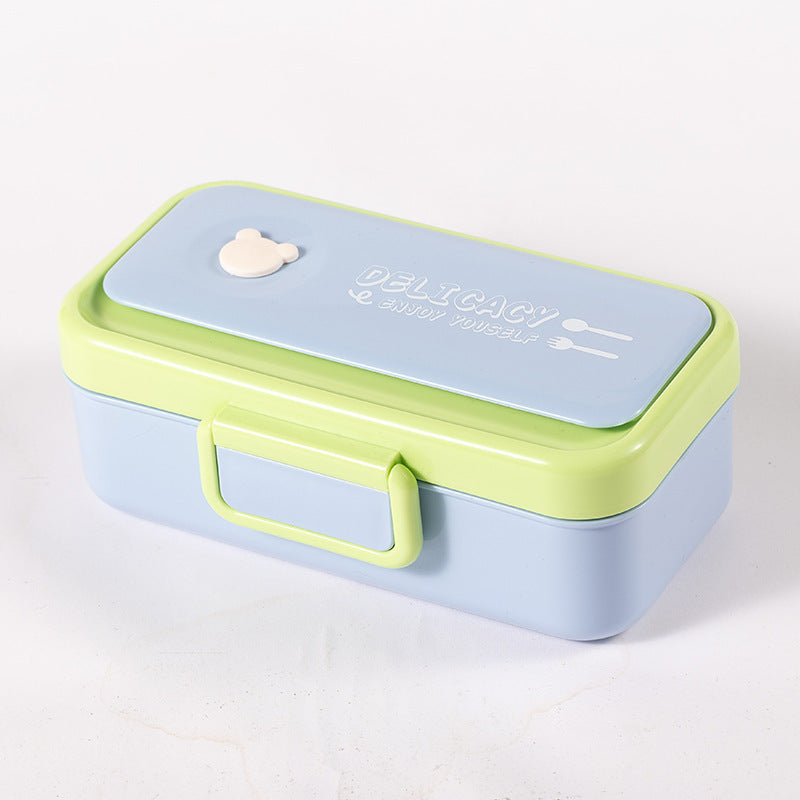 Mehrschichtige Bento-Lunchbox mit sicherem Verschluss