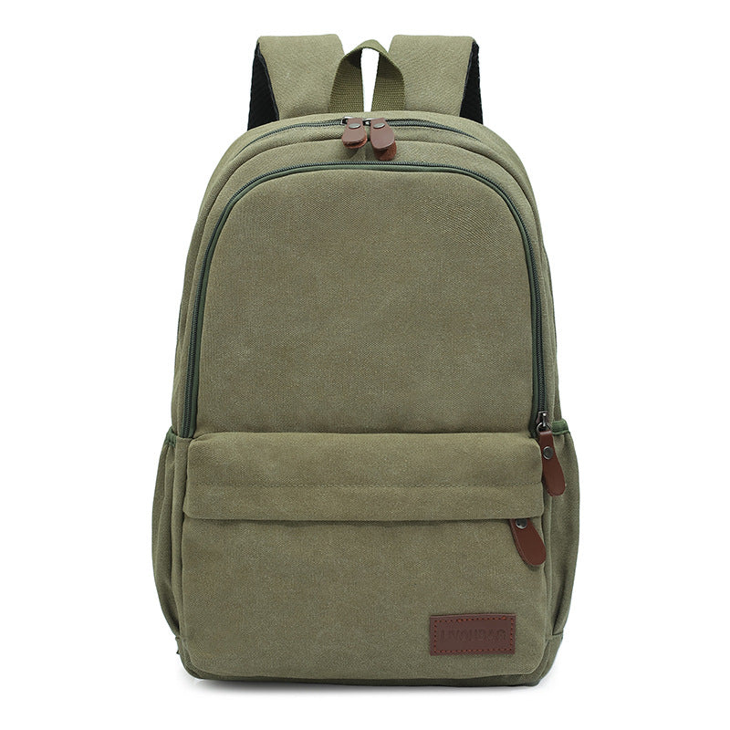 Lässiger Leinwand-Rucksack Karnz