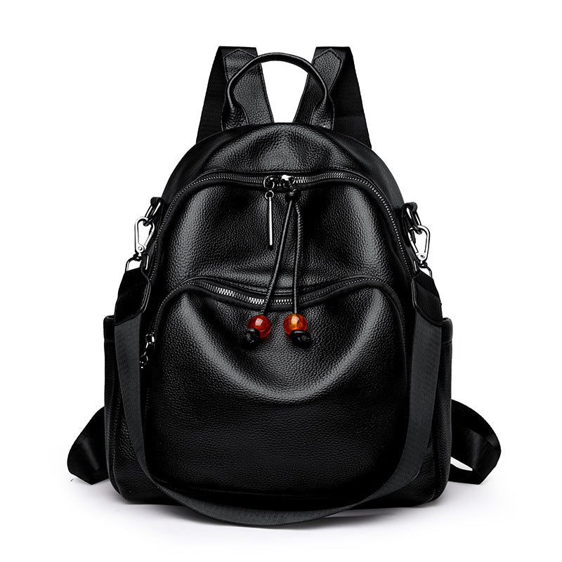 Premium Leder Reise Rucksack Karnz