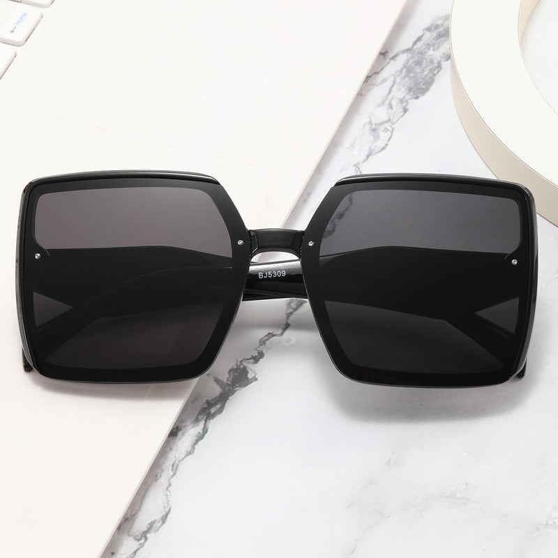 Damen oversized quadratische Sonnenbrille Karnz