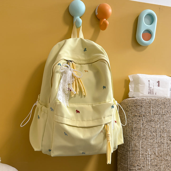 Modischer bestickter Rucksack