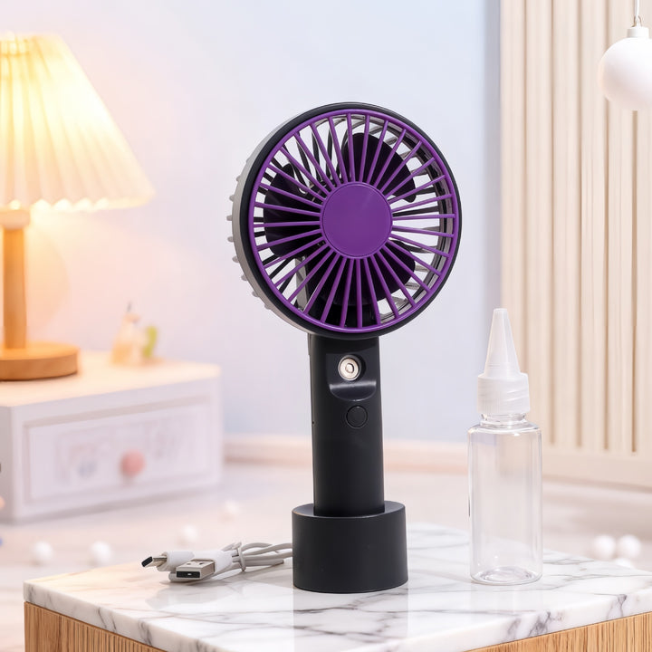 Damen Tragbarer Handventilator mit niedlichem Bärenkopfdesign Karnz