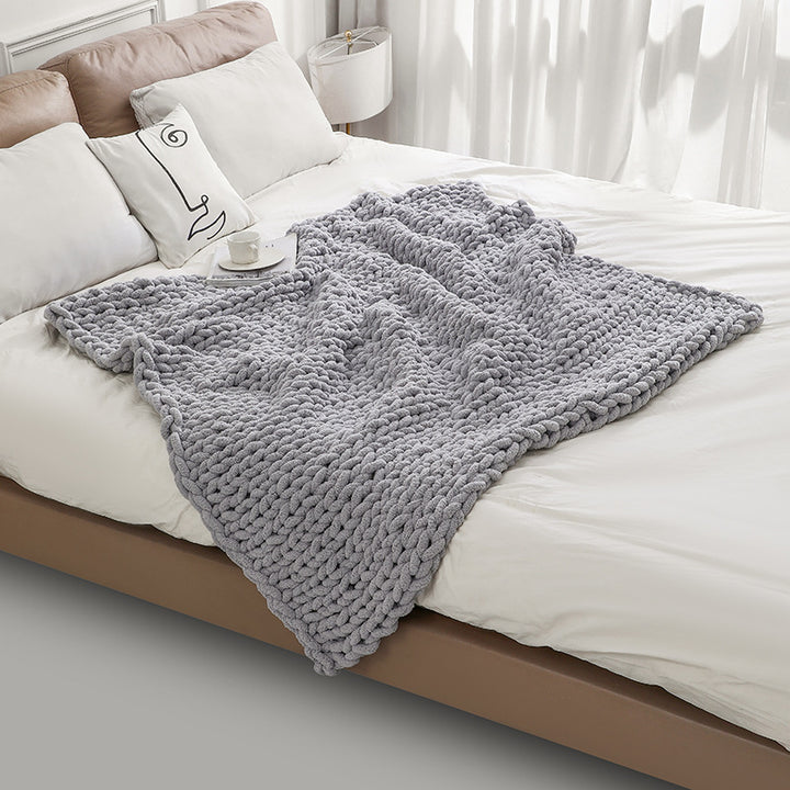 Chunky Strickdecke