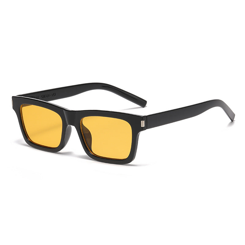 Damen elegante rechteckige Sonnenbrille mit polarisierten Gläsern Karnz