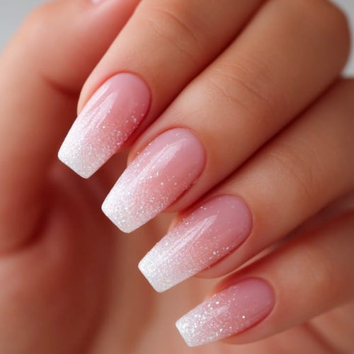 Elegante und Glitzernde Künstliche Fingernägel Karnz