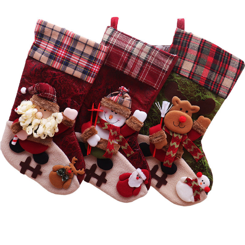 Weihnachtliche Strumpf Karnz