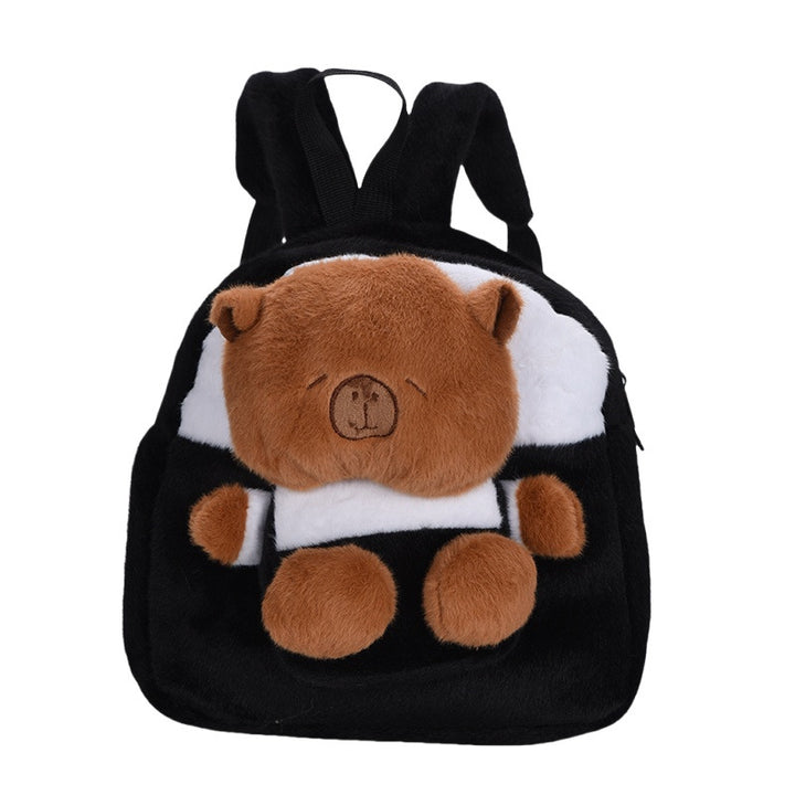 Plüsch Rucksack mit Tierischem Kuschelmotiv Karnz