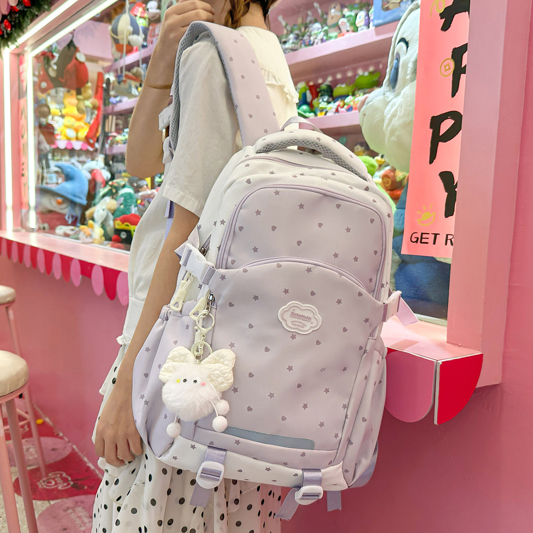 Stern-verzierte ergonomische Rucksack Karnz