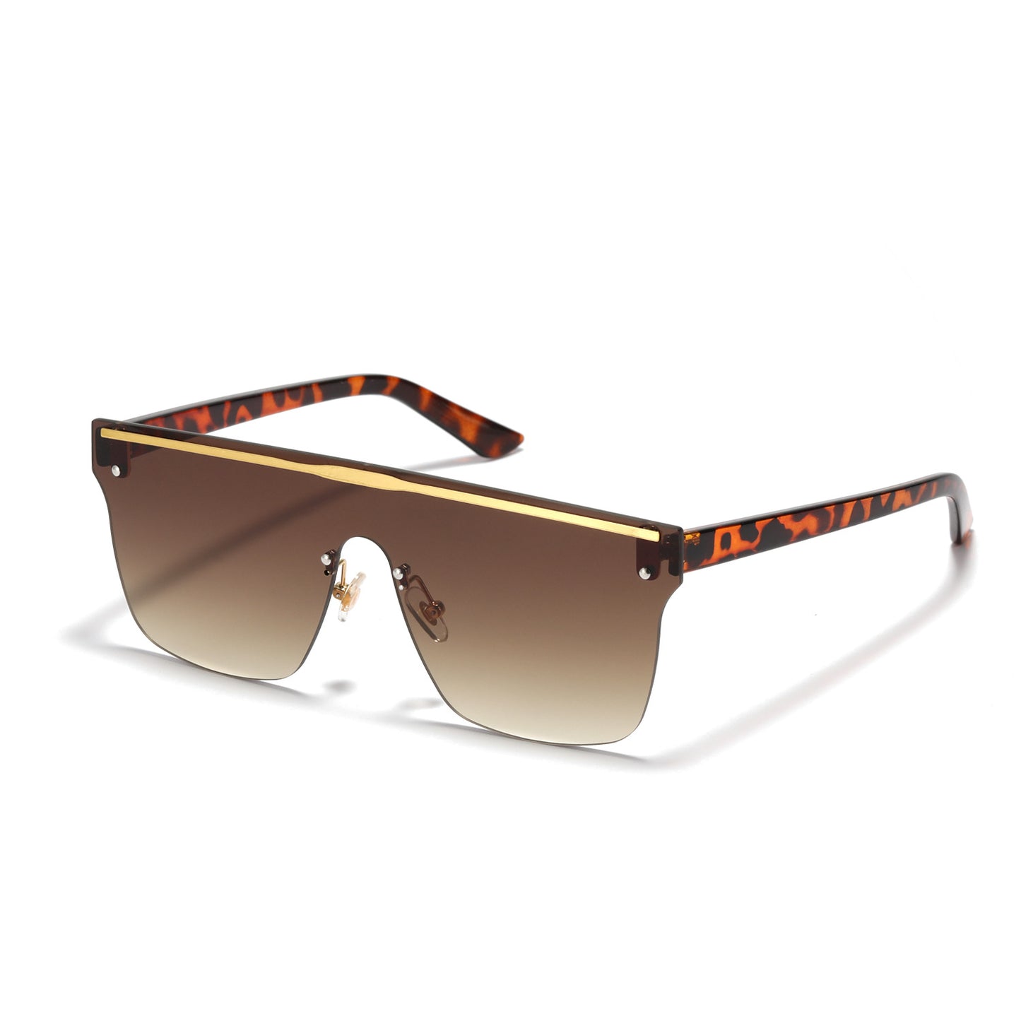 Damen trendy visuelle Sonnenbrille Karnz