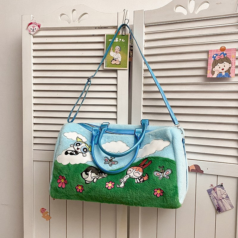 Stylische von Cartoons inspirierte Tragetasche Karnz