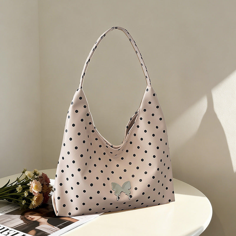 WoChic Punkte Schultertasche Karnz
