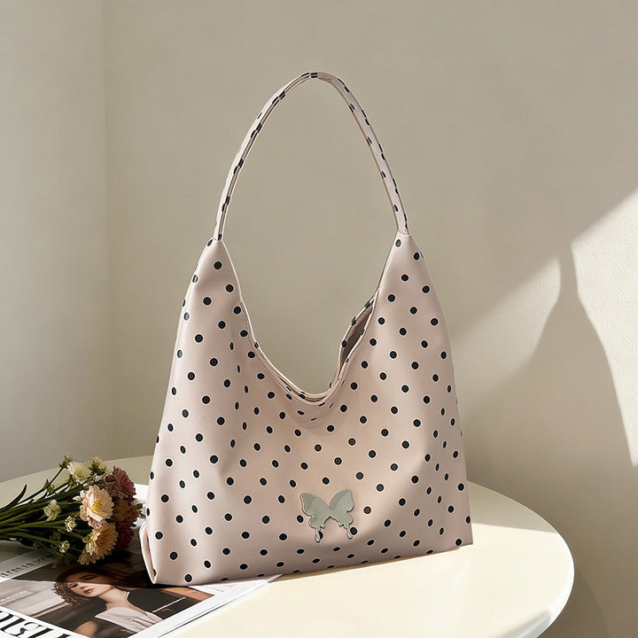 WoChic Punkte Schultertasche Karnz