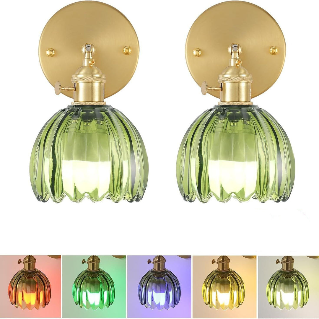 Dekorative Wandlampe