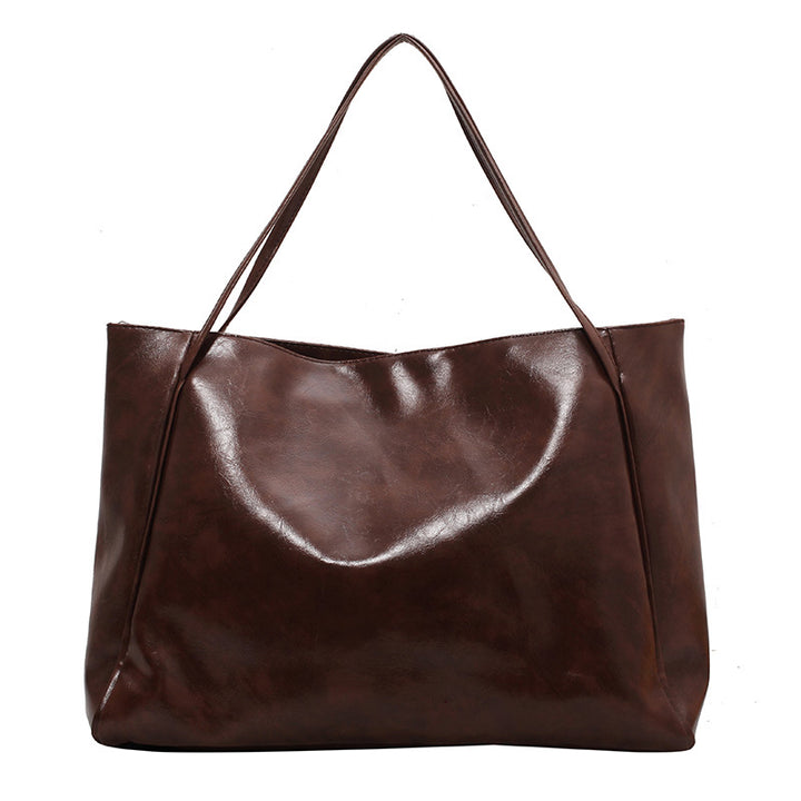 Elegante vegane Leder-Handtasche