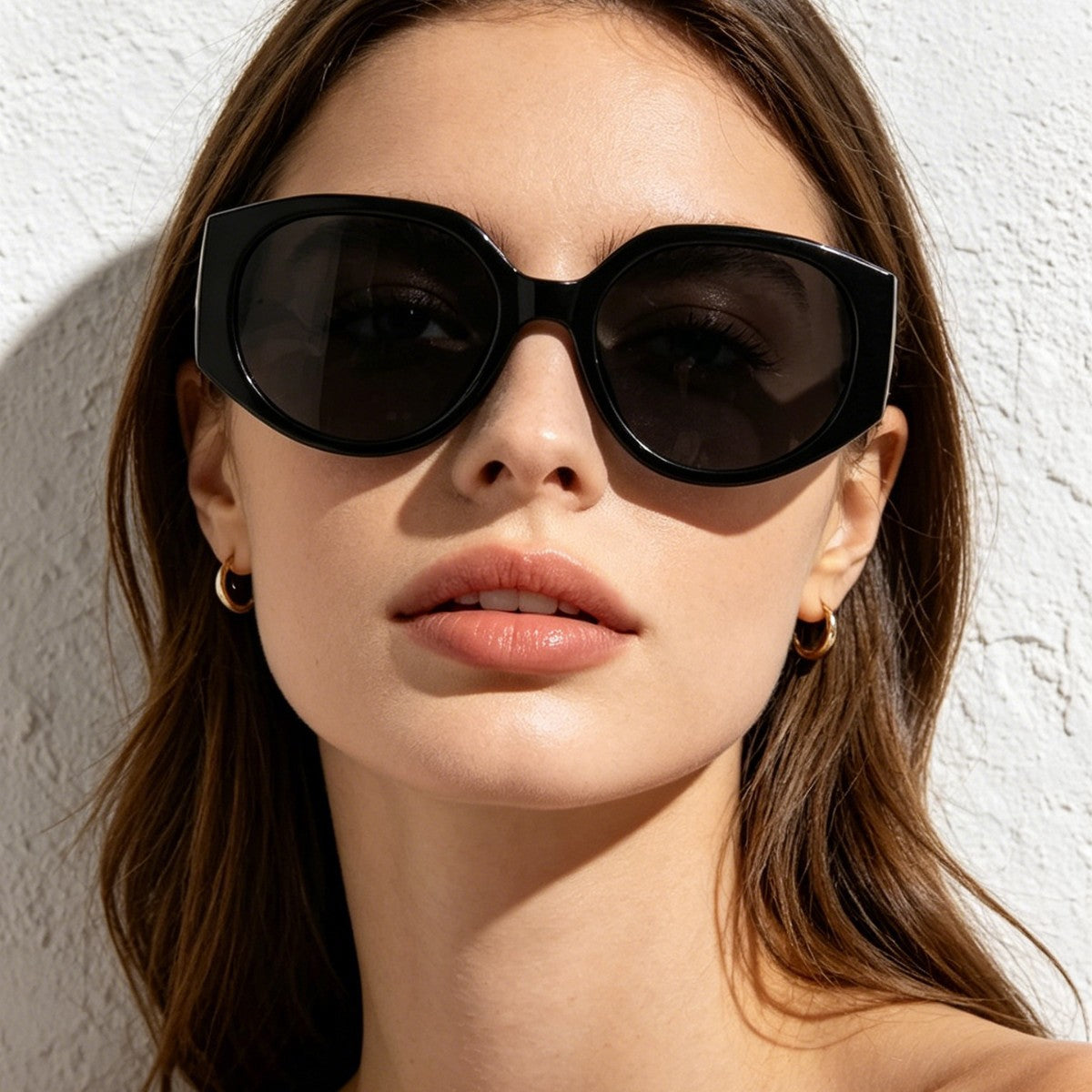 Damen stilvolle Sonnenbrille mit elegantem Rahmen Karnz