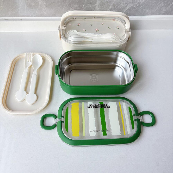 Blumenmuster Bento-Lunchbox