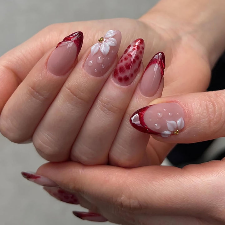 24-teiliger künstlerischer Nageldekorationssatz