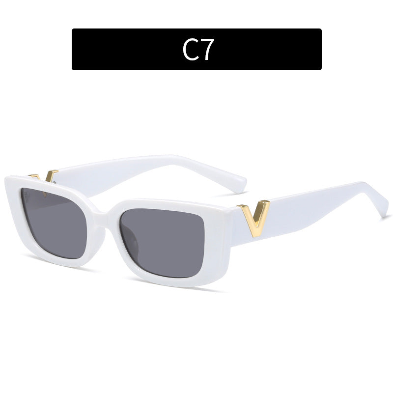 Oversized Premium Geometrische Sonnenbrillen