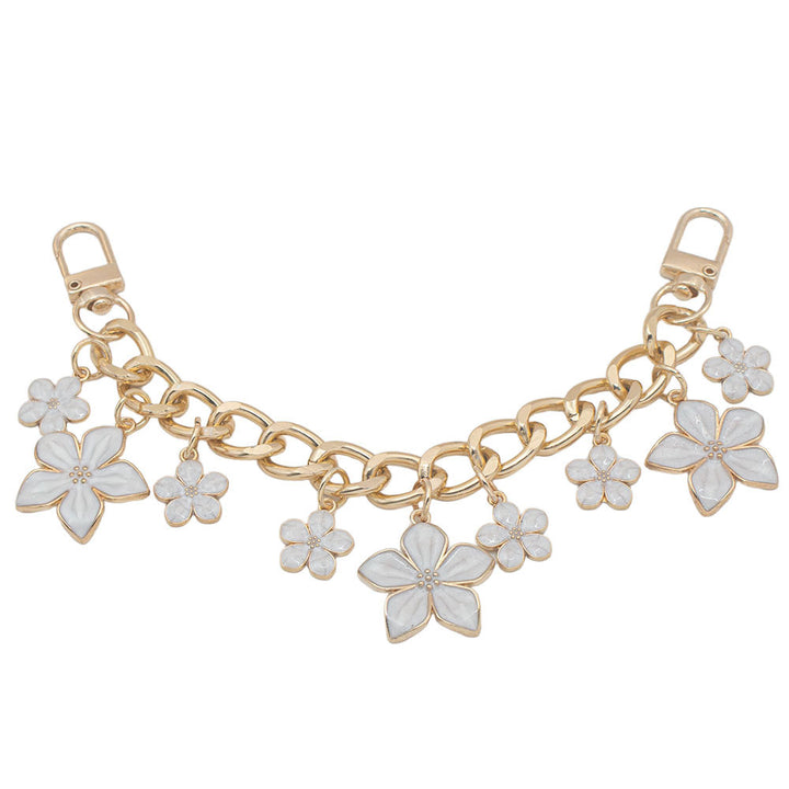 Verspieltes florales Charm-Armband Karnz