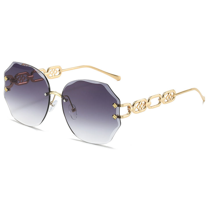 Elegante Übergroße Achteckige Sonnenbrille Karnz