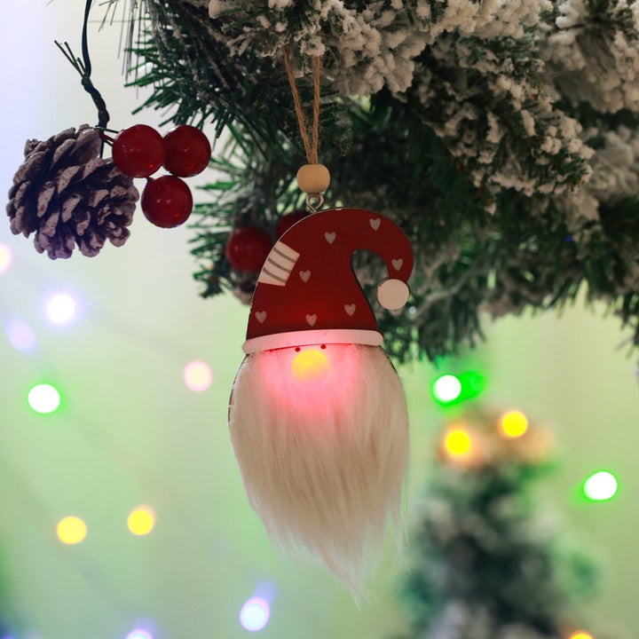 Niedliche Weihnachtsdekoration mit LED-Licht Karnz