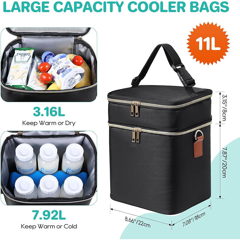 Damen Isolierte Mehrfachtasche Karnz