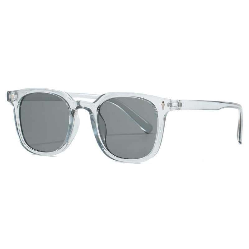 Damen modische quadratische Sonnenbrille mit langlebigem Kunststoffrahmen Karnz