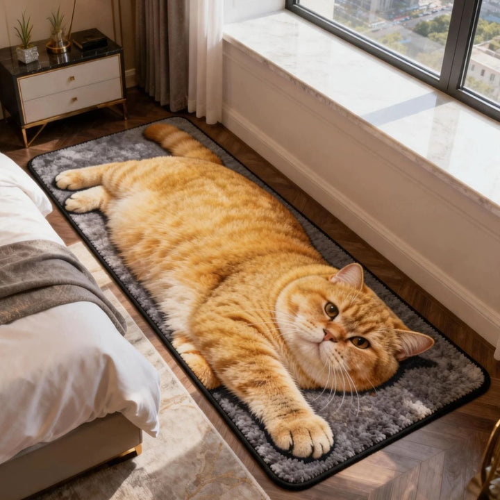 Verspielt Katzen-Themen Bereichs-Matte