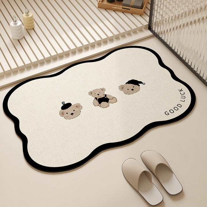 Verspielte tierische Absorptionsmatte Karnz