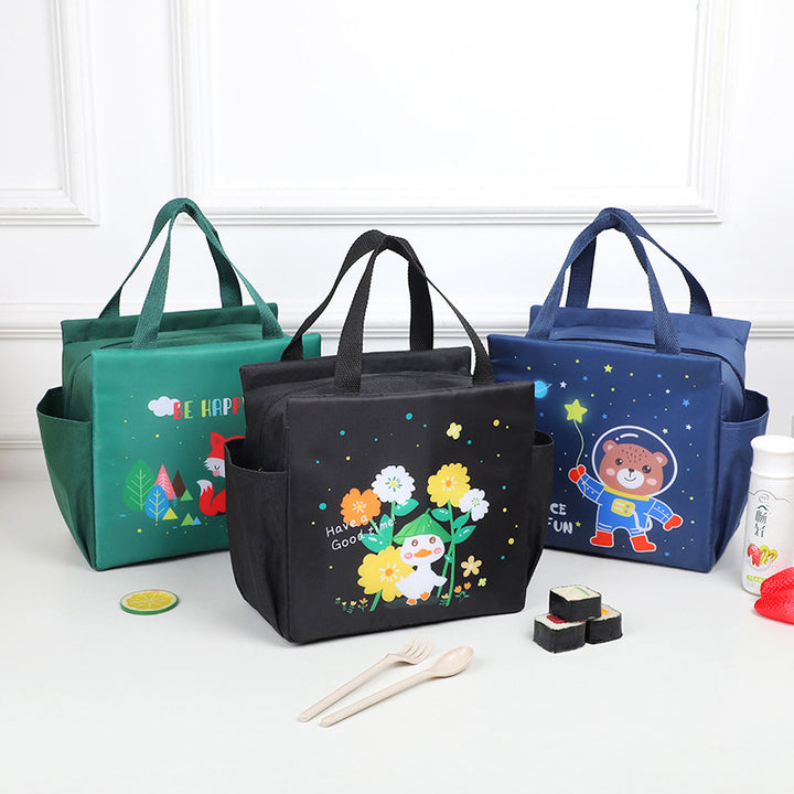 Cartoon Isolierte Lunch Tasche