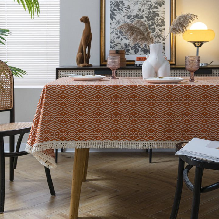 Moderne geometrische Muster Tischdecke