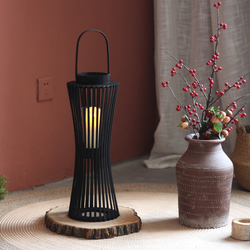 Moderne Laterne mit geflochtenem Design Karnz