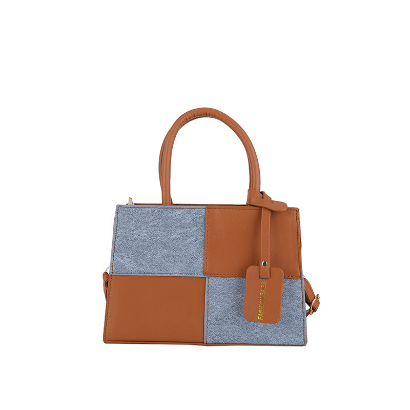 Geometrisch Muster Handtasche Karnz